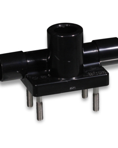 Valve body ABS 20mm DN15 w/injected screws f/feed valve